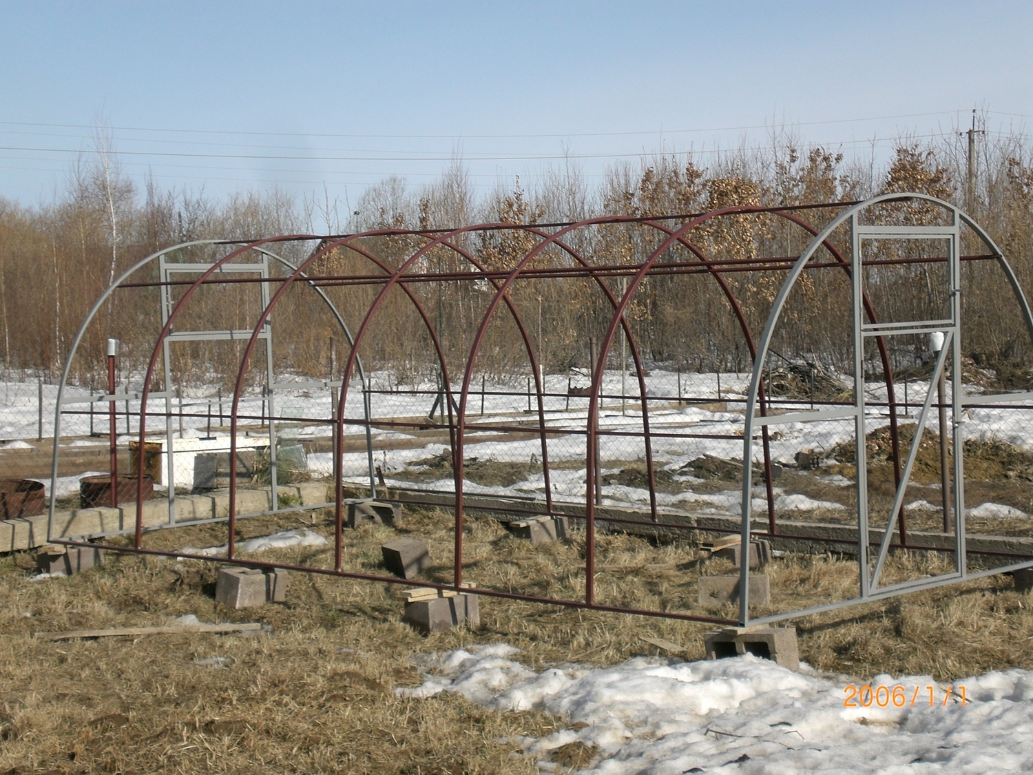 Каркасы в комплекте 